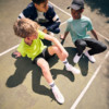 Jungen Sporthose mit Bein-Reißverschluss