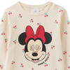 Minnie Maus Langarmshirt mit Kirsch-Allover