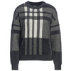 Damen Strickpullover mit Karomuster