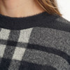Damen Strickpullover mit Karomuster