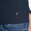 Damen Langarmshirt mit Rundhalsausschnitt