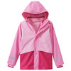 3-in-1 Mädchen Regenjacke mit Colourblocking