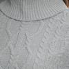 Damen Strickpullover mit Rollkragen
