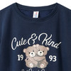 Mädchen Sweatshirt mit Bären-Print 