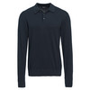 Herren Strickpoloshirt im Basic-Look
