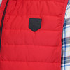 Herren Steppweste mit Zipper