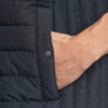 Herren Steppweste mit Zipper
