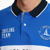 Poloshirt met maritieme look voor heren