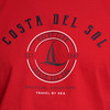 Heren T-shirt met grote print