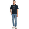 Heren T-shirt met grote print