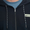 Sweaterjas voor heren met vlammengaren