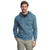 Heren-sweatjack met vlamgaren