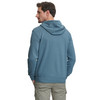 Heren-sweatjack met vlamgaren