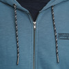 Heren-sweatjack met vlamgaren