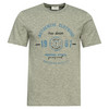 T-shirt voor heren in gemêleerde look