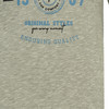 T-shirt voor heren in gemêleerde look