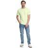Herren T-Shirt mit Flammgarn
