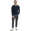 Herren Langarmshirt mit Struktur