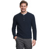 Herren Langarmshirt mit Struktur