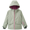 Mädchen Schneejacke mit Blümchen allover