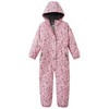 Mädchen Schneeoverall im Millefleur-Design