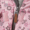 Mädchen Schneeoverall im Millefleur-Design