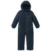 Jungen Schneeoverall in Unifarben
