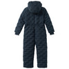 Jungen Schneeoverall in Unifarben