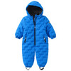 Baby Schneeoverall mit Steppung blau