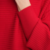 Damen Strickpullover mit Querrippen