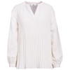 Damen Plissee-Bluse