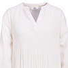Damen Plissee-Bluse
