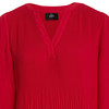 Damen Plissee-Bluse