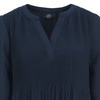 Damen Plissee-Bluse