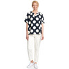 Damen Bluse mit kurzem Arm
