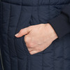 Damen Steppjacke mit Sweatärmeln