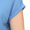 Damen T-Shirt unifarben