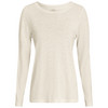 Damen Langarmshirt unifarben
