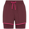 Damen Sport-Shorts zweilagig