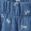 Mädchen Jeggings mit Pferde-Print