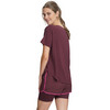 Damen Sport T-Shirt unifarben