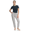 Damen Sport T-Shirt unifarben