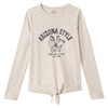 Meisjeslongsleeve met paardenprint