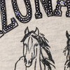 Meisjeslongsleeve met paardenprint