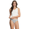 4 Damen Slips mit Bio-Baumwolle