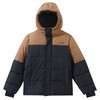 Jungen Winterjacke mit Schneefang