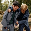 Jungen Schneejacke mit Zippertaschen