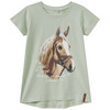 Meisjes T-shirt met paardenmotief