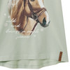 Meisjes T-shirt met paardenmotief