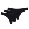 3 Damen Seamless-Strings im Basic-Look